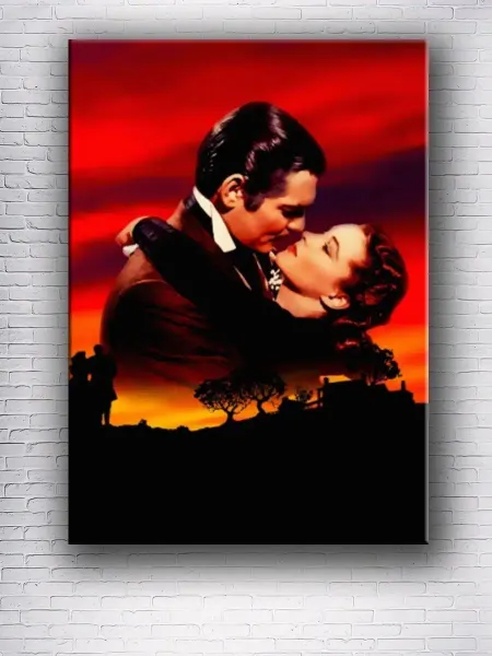 Classic Art Картина на холсте Gone with the Wind 20х30