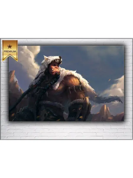 Classic Art Картина на холсте Дуротан World of Warcraft 20х30