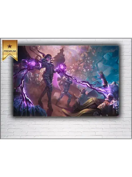 Classic Art Картина на холсте Тельдрассил World of Warcraft 20х30
