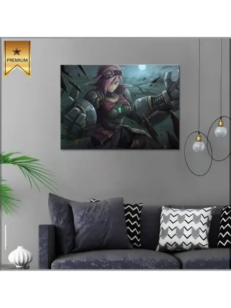 Classic Art Картина на холсте вай лига легенд 20х30