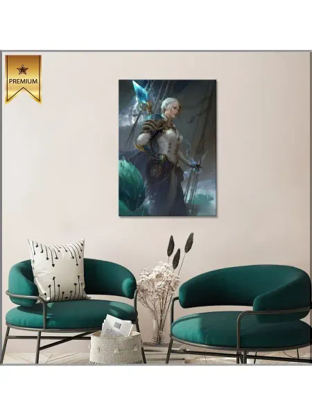 Classic Art Картина на холсте Джайна Праудмур Мир Варкрафта арт 20х30
