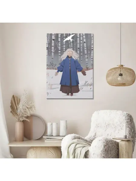 Classic Art Картина на холсте Арт ведьмак 20х30