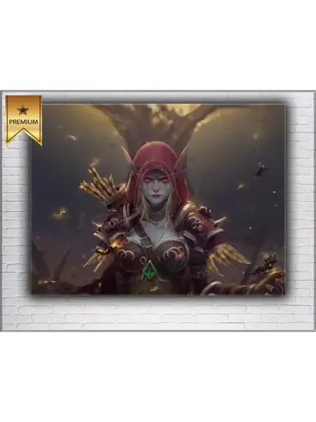 Classic Art Картина на холсте Сильвана Ветрокрылая 20х30