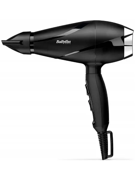 Babyliss Фен для волос 6710DE Style Pro 2100 Вт чёрный серебристый