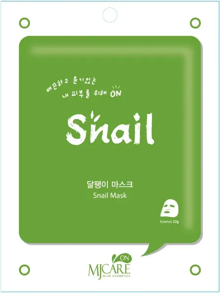 MIJIN Миджин MJ Care On Snail Маска для лица тканевая 22г