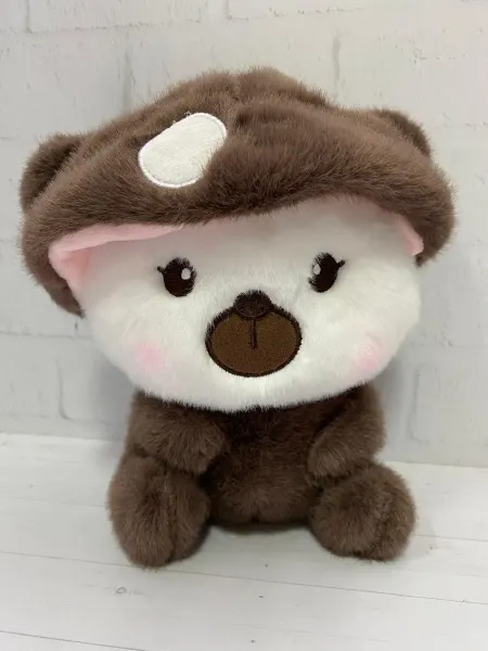 7Toys Мягкая игрушка Коала, в шляпке Гриб.(Мухомор) 23 см