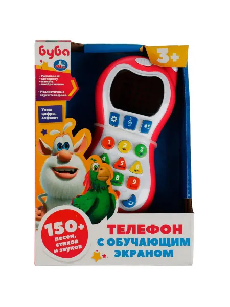 Умка Телефон обучающий Буба детский музыкальный