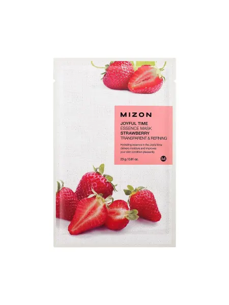 MIZON Тканевая маска для лица с экстрактом клубники 23г