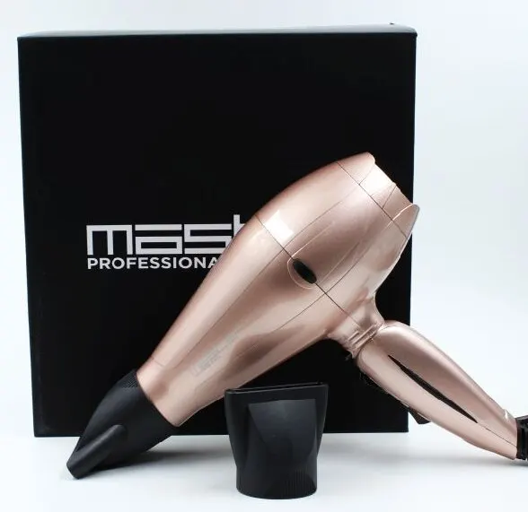 Профессиональный фен для волос 2400 Вт, Шторм розовое золото (Storm Pink Gold), MP-305PG