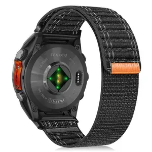 26 мм Быстрая адаптация Нейлон Ремень Для Garmin Fenix 8 51 мм 7X Pro 6X Pro