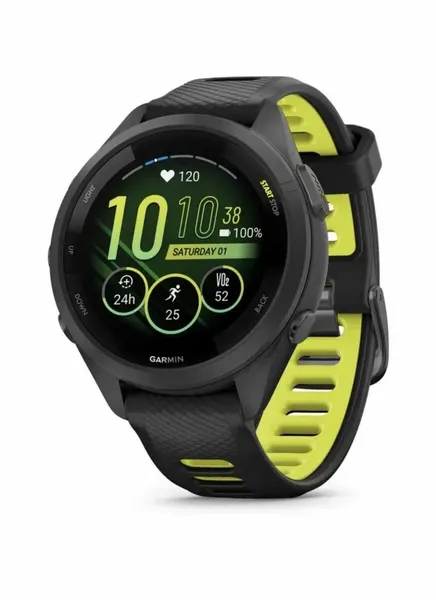 Умные спортивные смарт часы Garmin ForeRunner 265S 42 мм Black