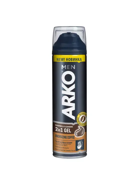 ARKO Гель для бритья 2в1 Coffee АРКО 200мл