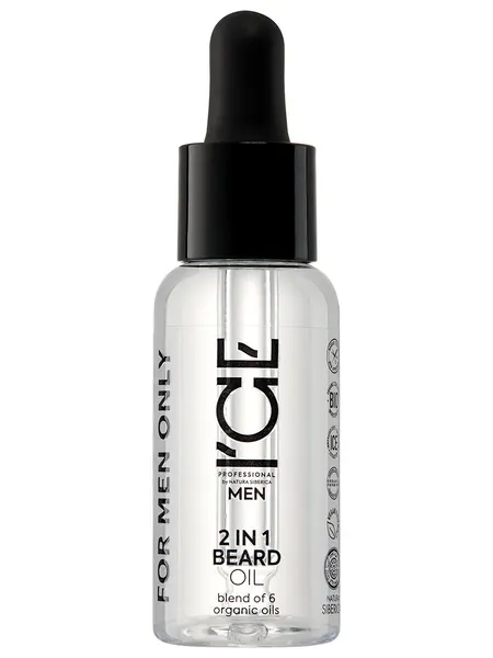 ICE PROFESSIONAL by NATURA SIBERICA Масло для бороды мужское 2в1 30 мл