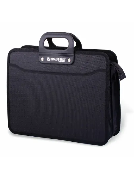 Brauberg Папка-портфель пластиковая А4 (390х315х120 мм) 3