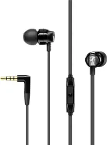 Sennheiser Наушники проводные с микрофоном, 3.5 мм, черный
