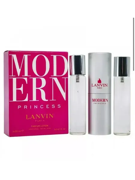 Духи в подарок Мини набор духов Lanvin Modern Princess-ланвин 3*20 мл