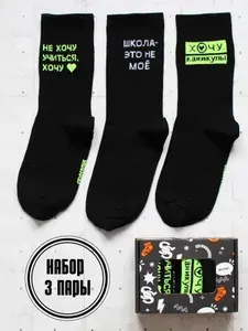 Носки Snugsocks мужские, 3 пары