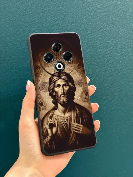 PBl store Чехол на Tecno Spark 30 4G с православным принтом