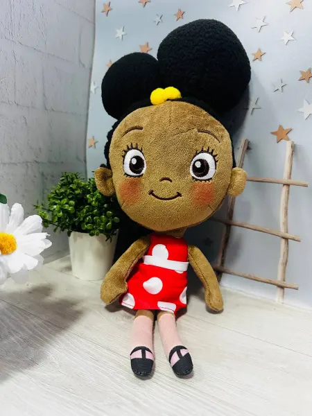 7Toys Мягкая плюшевая кукла Ада, учёный 30 см