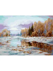 Картина по номерам Дикая Вишня 'Весна', 30x40см
