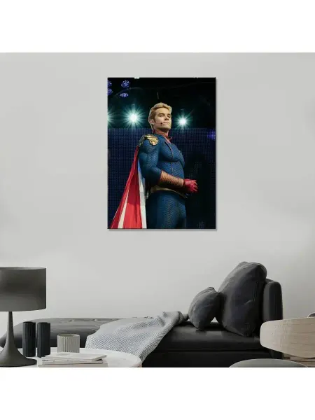 Classic Art Картина на холсте Хоумлендер на сцене Пацаны 30х40
