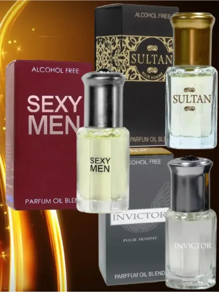 Neo Parfum Масляные духи Набор № 33 Только для него 3шт по 6мл