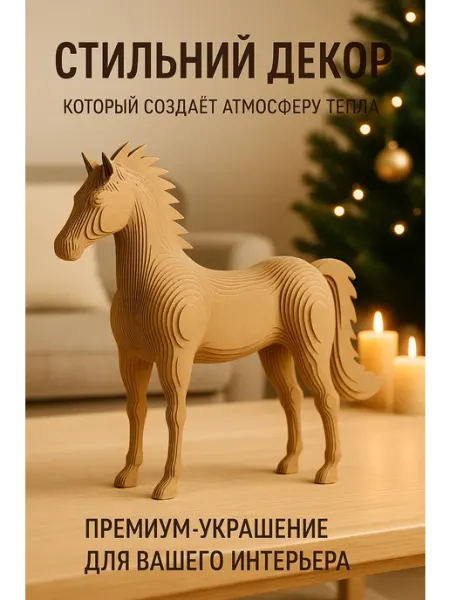 Paper Toy2 3D конструктор из картона стильный интерьерный декор DIY