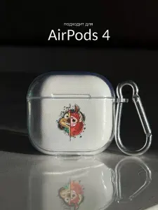 Чехол на AirPods 4 Тимон и Пумба