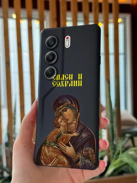 FACTORIA Чехол на Tecno Camon 40 4G с православным принтом