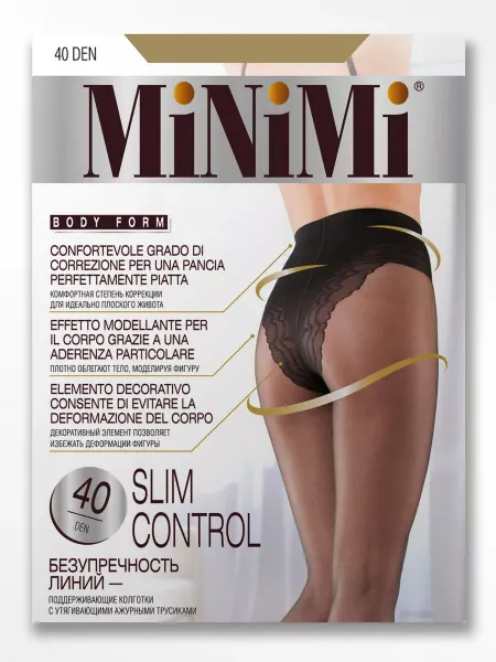 Minimi Колготки МиНиМи 40 den утягивающие, ажурные