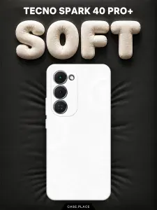 Чехол на Tecno Spark 40 Pro Plus Soft Touch с принтом "Зодиакальное кольцо"