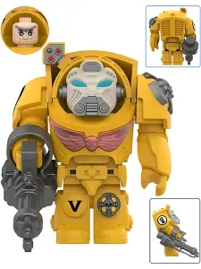 Фигурка Warhammer 40k, Терминатор Имперских Кулаков, конструктор