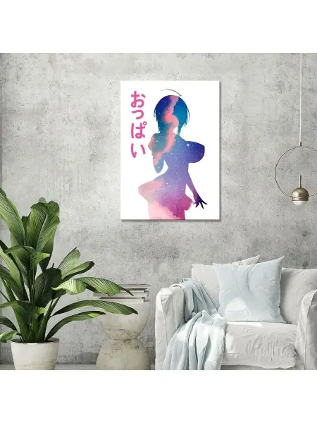 Classic Art Картина на холсте anime girl galaxy 40х60