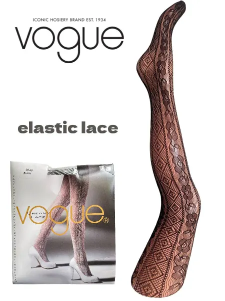 VOGUE Колготки из эластичного кружева 4119-001