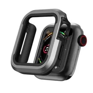 Чехол на часы Apple Watch 7 WiWU JD-101 iShield Watch Case 45mm - Серый