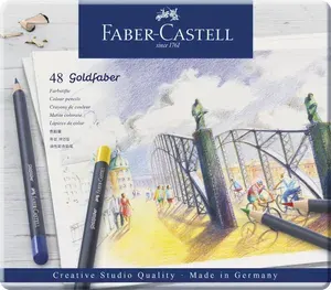 Набор цветных карандашей Faber-Castell Goldfaber 48 цветов