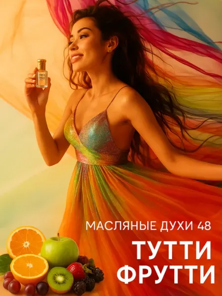 МоноАроматы Масляные духи 48 Тутти фрутти