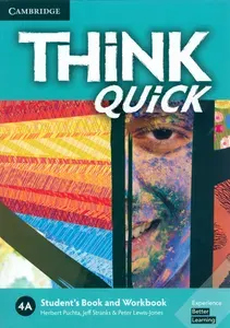 Think Quick. 4A. Students Book and Workbook / Учебник | Stranks Jeff, Puchta Herbert