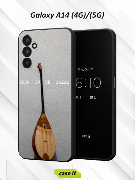 Case it Чехол на Samsung A14 4G 5Gс принтом Домра