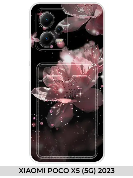 Xiaomi Чехол с карманом на POCO X5 5g (для Поко Икс 5 5г)