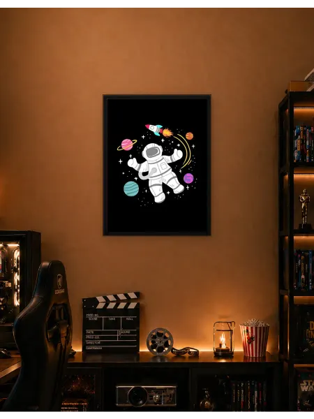 Postersbase Настенный плакат Астронавт Космос 50x70