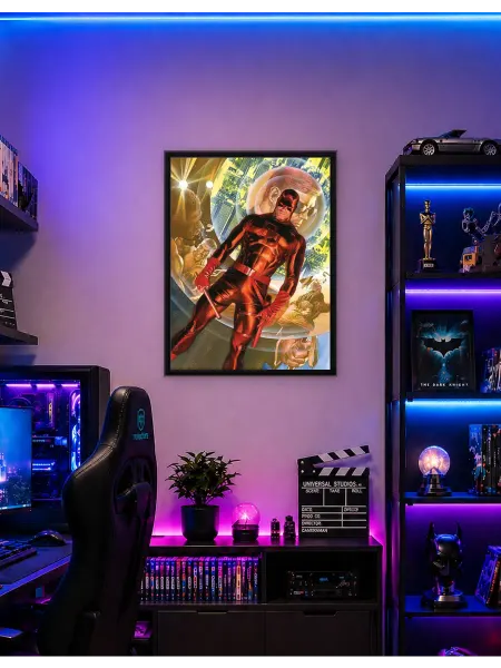 Postersbase Плакат Сорвиголова Сенсорный коллаж 50x70