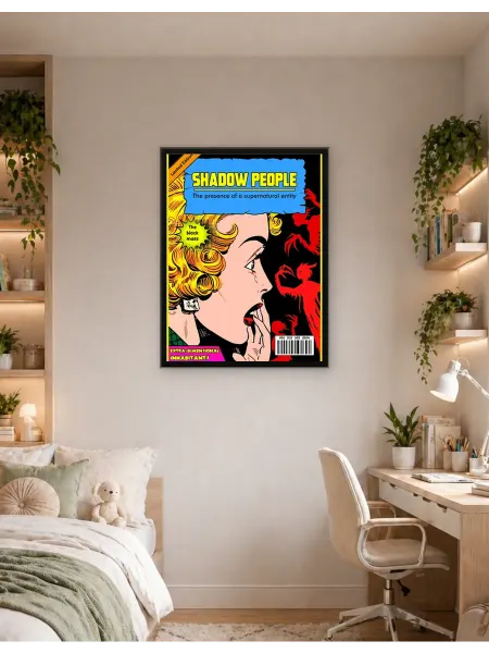 Postersbase Плакат ЛЮДИ-ТЕНИ КОМИКС 50x70