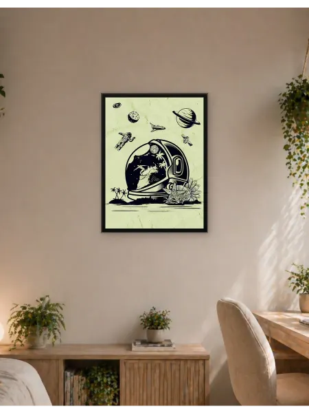 Postersbase Настенный плакат космос Пейзажи море 50x70
