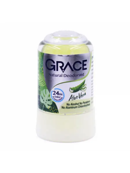 GRACE DEODORANT Дезодорант кристаллический алое вера 50г