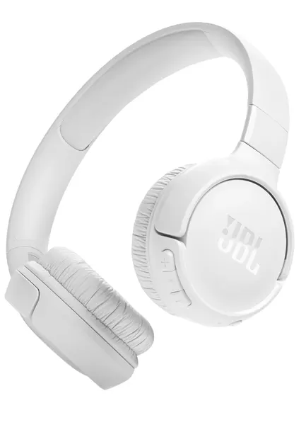 Наушники беспроводные JBL Tune 520BT, белый, с микрофоном, закрытые