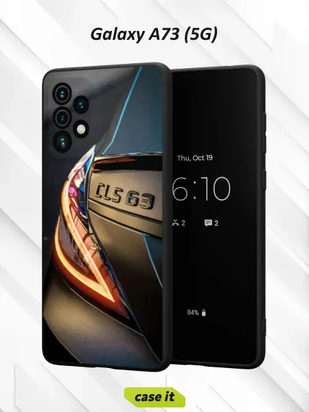 Case it Чехол на Samsung A73 5G с принтом Мерседес Бенз CLS 63
