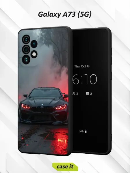 Case it Чехол на Samsung A73 5G с принтом часть BMW M4