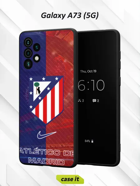 Case it Чехол на Samsung A73 5G с принтом Атлетико
