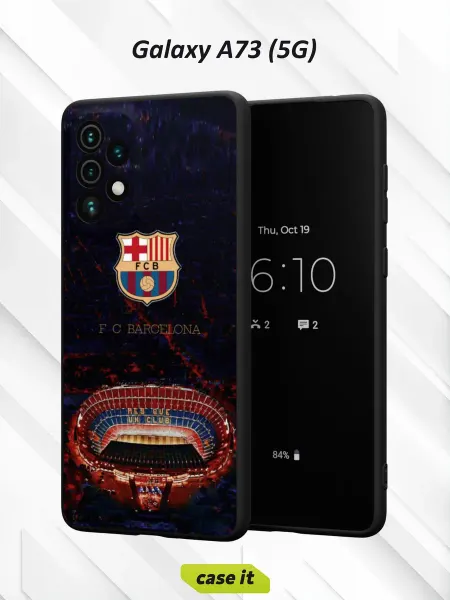 Case it Чехол на Samsung A73 5G с принтом Барселона стадион